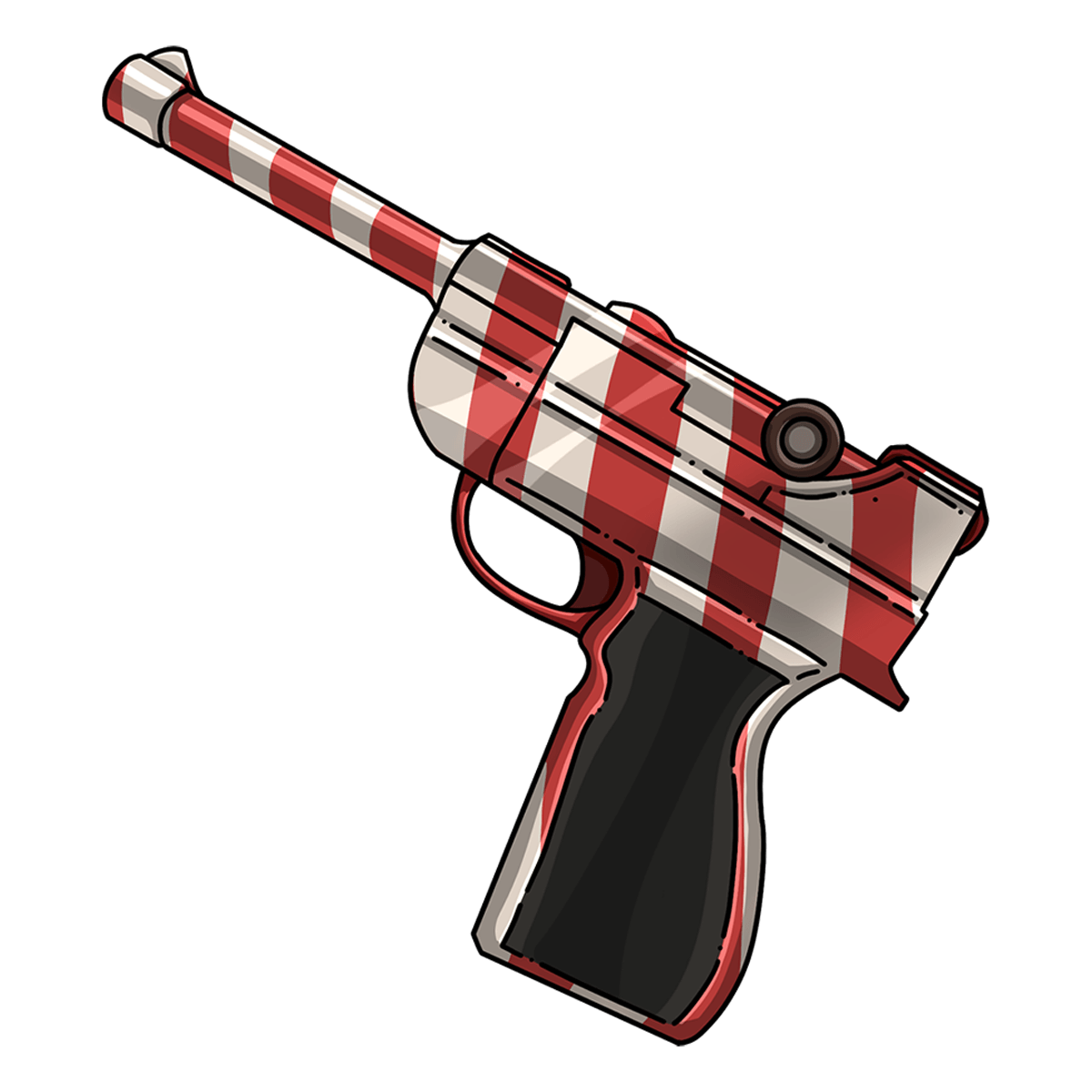 Lugercane Gun