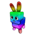 Chroma Fire Bunny
