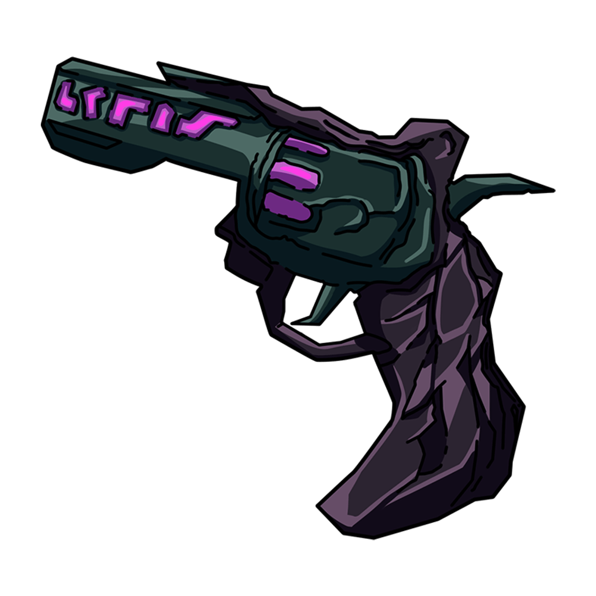 Elderwood Revolver Gun