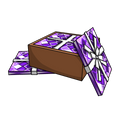 Box of Purple Wrapping Paper