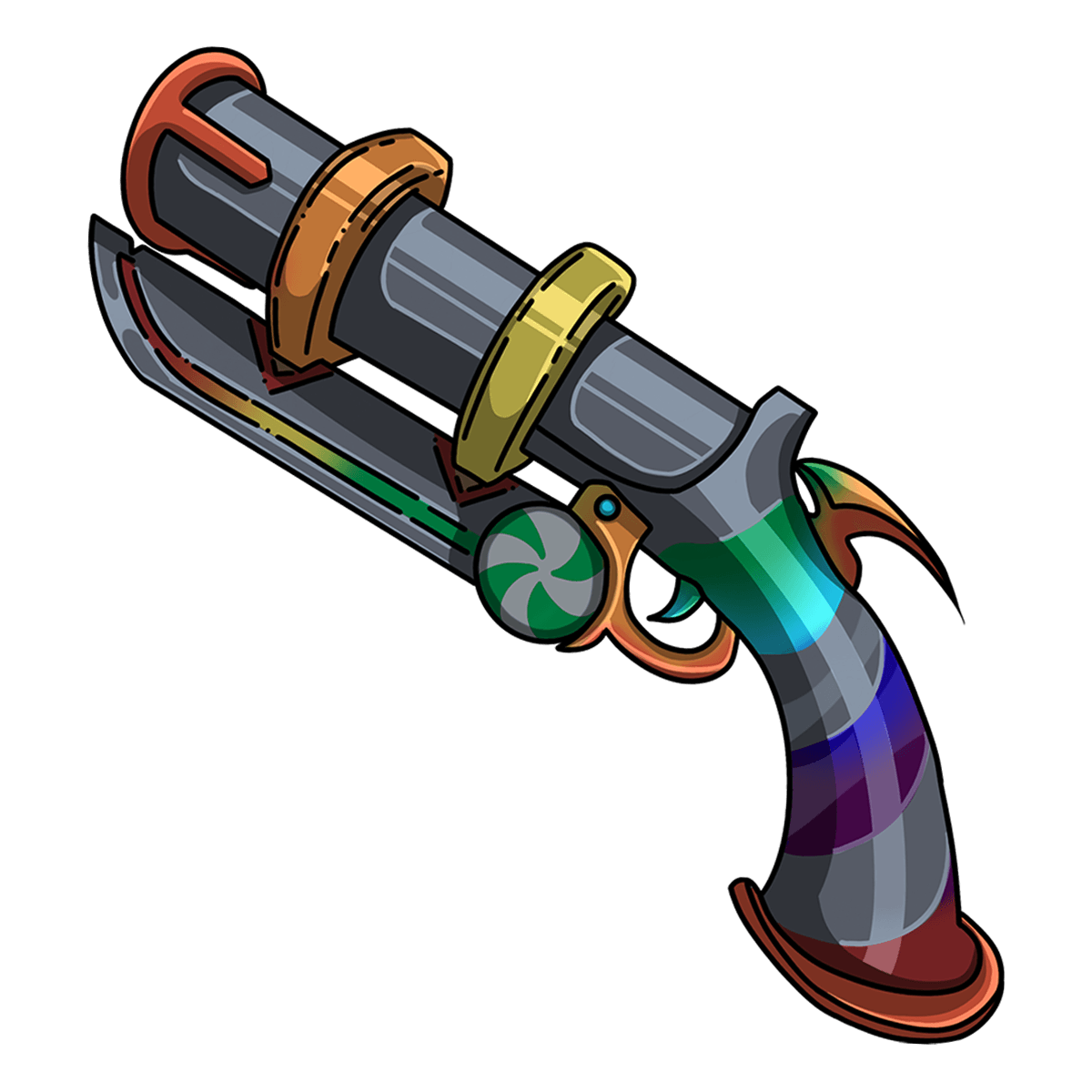 Chroma Swirly Gun