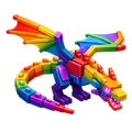 Rainbow Black Dragon