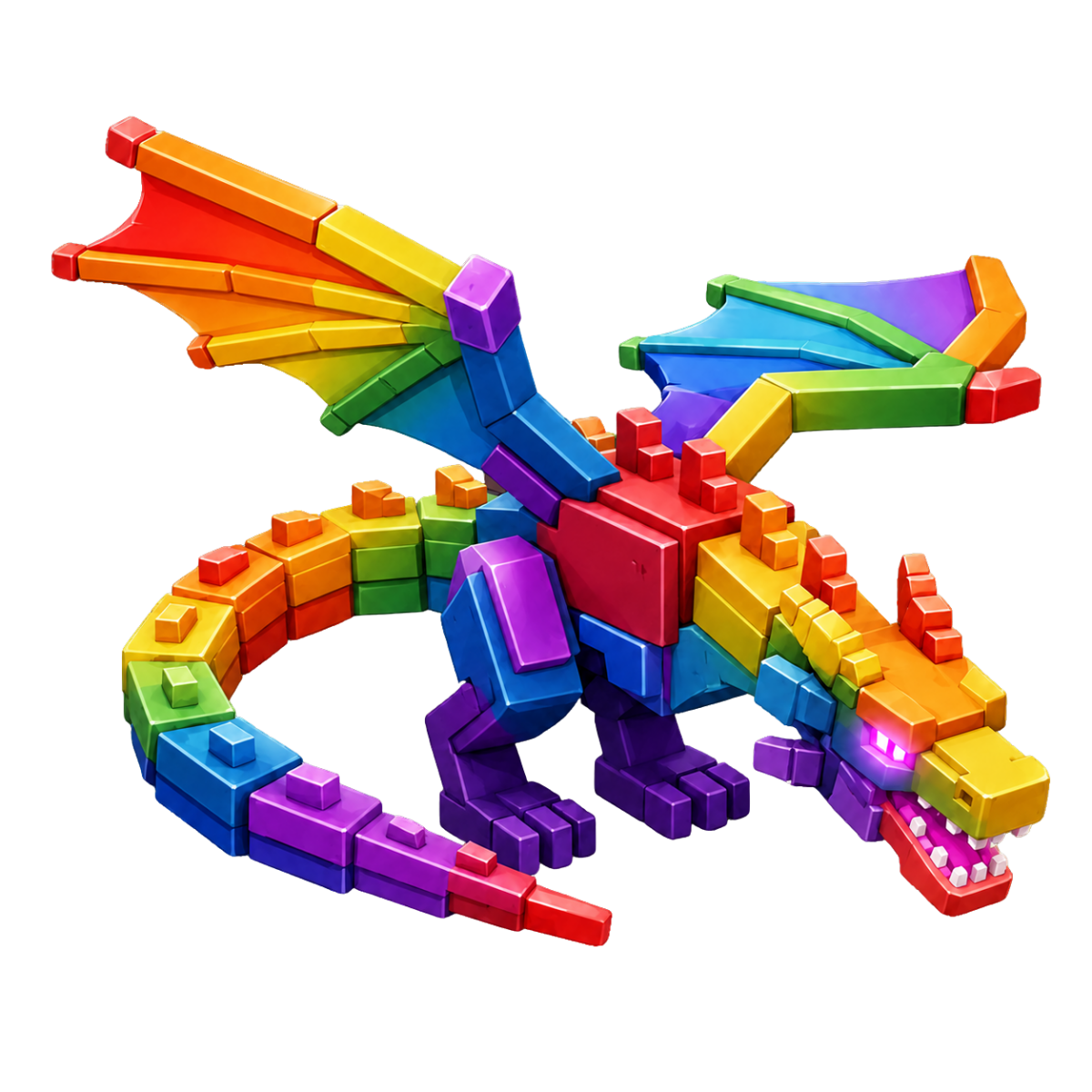 Rainbow Black Dragon
